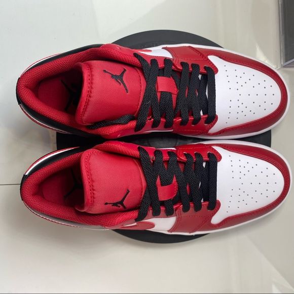 🆕 Air Jordan 1 Low 'Reverse Black Toe' - Picture 8 of 12